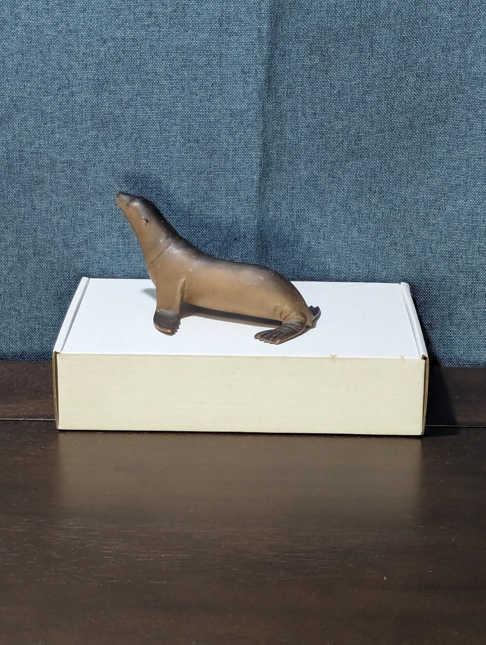 Vintage S.H. Sea Lion Figure | Realistic Ocean Animal Toy | Articulated Neck - Picture 6 of 16